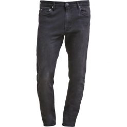 Samsøe & Samsøe STEFAN Jeansy Slim Fit worn black. Czarne jeansy męskie marki Samsøe & Samsøe, m, bez wzorów. Za 499,00 zł.