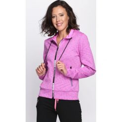 Bluzy rozpinane damskie: Fuksjowa Bluza Never Get Enough