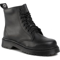 Trapery ALTERCORE - 651D Vegan Black. Czarne trapery damskie Altercore, ze skóry ekologicznej, bez obcasa, bez zapięcia. W wyprzedaży za 269,00 zł.