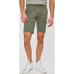 Blend - Szorty. Zielone spodenki i szorty męskie Blend, s, bez wzorów, z bawełny, casualowe. W wyprzedaży za 89,90 zł.