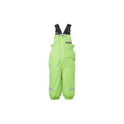 LEGO WEAR DUPLO Spodnie narciarskie PARKER. Zielone spodnie chłopięce marki LEGO Wear, na zimę, w kolorowe wzory, z materiału, długie. Za 225,00 zł.