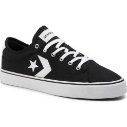 Tenisówki CONVERSE - Star Replay Ox 163214C Black/White/White. Czarne półbuty męskie Converse, bez wzorów, z gumy, klasyczne, bez zapięcia. W wyprzedaży za 149,00 zł.