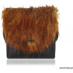 TOREBKA PURO CLASSIC 1281 FUR 6. Torebki klasyczne damskie Pakamera, bez wzorów, na ramię, bez dodatków. Za 184,00 zł.