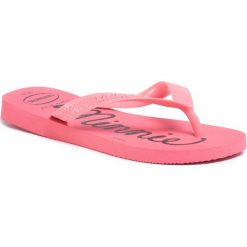 Japonki HAVAIANAS - Top Disney Cf 41394127600 Pink Porcelain. Różowe klapki damskie Havaianas, z motywem z bajki, z tworzywa sztucznego, bez kołnierzyka. W wyprzedaży za 59,00 zł.