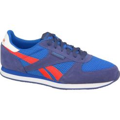 Reebok Royal CL Jogger V68437. Niebieskie buty sportowe męskie marki Reebok, z materiału, reebok royal. W wyprzedaży za 169,99 zł.