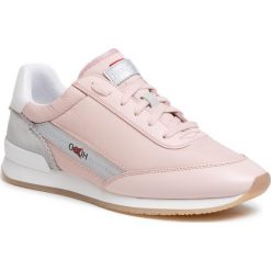 Sneakersy HUGO - Amy Lace Up 50424302 10224064 01 Light/Pastel Pink 680. Różowe półbuty damskie HUGO, ze skóry. W wyprzedaży za 449,00 zł.