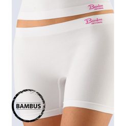 Bokserki damskie: Damskie bokserki z podwyższonym pasem Bamboo 011
