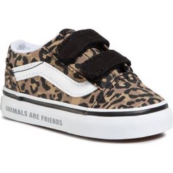 Tenisówki VANS - Old Skool V VN0A38JNWKA1 (Animal Chckrbrd) Lprd/Blk. Pomarańczowe trampki dziewczęce Vans, bez wzorów, ze skóry ekologicznej, na rzepy. Za 169,00 zł.