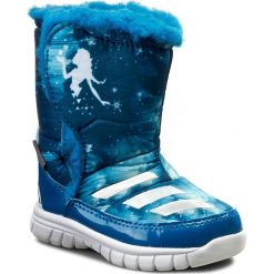 Kozaki dziewczęce: Śniegowce adidas – Disney Frozen Mid I AQ3656 Uniblu/Ftwwht