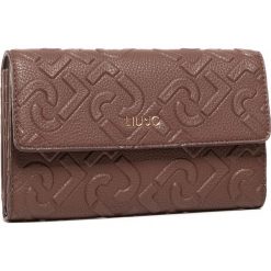 Duży Portfel Damski LIU JO - Xl Bifold NF0147 E0538 Terra 91118. Pomarańczowe portfele damskie Liu Jo, bez wzorów, ze skóry ekologicznej. Za 349,00 zł.