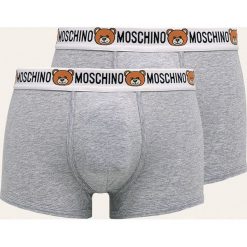 Moschino Underwear - Bokserki (2 pack). Białe bokserki męskie Moschino Underwear, bez wzorów, z elastanu. Za 259,90 zł.