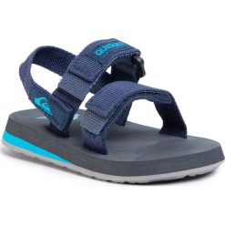 Sandały QUIKSILVER - AQTL100058 Xbsb. Niebieskie sandały chłopięce Quiksilver, z tworzywa sztucznego, bez zapięcia. W wyprzedaży za 89,00 zł.