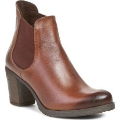 Buty zimowe damskie: Botki BALDACCINI – 588000-7 Nutella