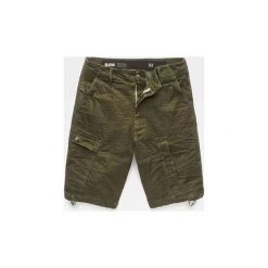 Szorty i Bermudy G-Star Raw D13155 9740 AXLER. Zielone spodenki i szorty męskie G-Star RAW, m, bez wzorów, retro. Za 306,96 zł.