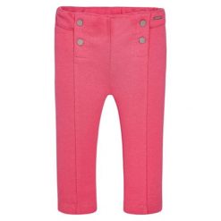 Legginsy w kolorze czerwonym. Czerwone spodnie niemowlęce . W wyprzedaży za 57,95 zł.