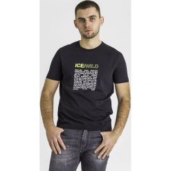 T-SHIRT ice play. Czarne t-shirty męskie Ice Play, xxl, bez wzorów, bez kołnierzyka. Za 189,00 zł.