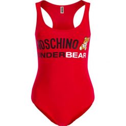 Body Moschino Underwear & Swim A6010 9003. Czerwone body damskie Moschino Underwear & Swim, s, bez wzorów, z elastanu. W wyprzedaży za 279,00 zł.