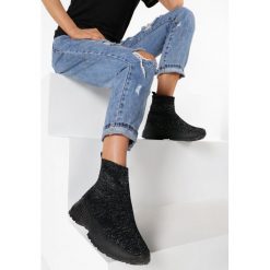 Czarne Sneakersy Rednal. Czarne sneakersy damskie Born2be. Za 79,99 zł.