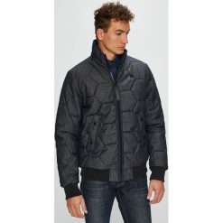 G-Star Raw - Kurtka. Niebieskie płaszcze męskie G-Star RAW, s, bez wzorów, z elastanu, retro, krótkie, bez kaptura. W wyprzedaży za 499,90 zł.