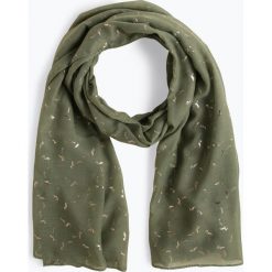 Marie Lund - Szalik damski, zielony. Zielone szaliki damskie Marie Lund, z nadrukiem, z tkaniny. Za 49,95 zł.
