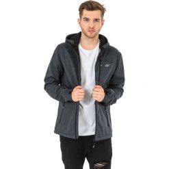 Kurtki sportowe męskie: 4f Kurtka męska softshell H4Z17-SFM002 szara r. XXL