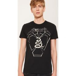 T-shirty męskie: T-shirt metallica - Czarny