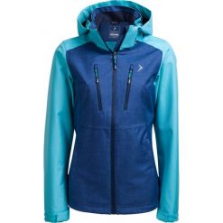 Kurtka miejska damska KUD609 - denim melanż - Outhorn. Pomarańczowe kurtki damskie Outhorn, na lato, m, bez wzorów, z materiału, bez kaptura. W wyprzedaży za 129,99 zł.