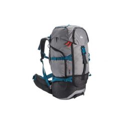 Plecak trekkingowy Forclaz 50 l. Szare plecaki męskie QUECHUA, bez wzorów, z poliesteru. Za 129,99 zł.