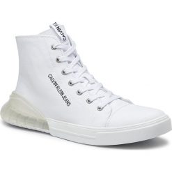 Sneakersy CALVIN KLEIN JEANS - Merlin B4S0081 White/Clear. Białe sneakersy męskie Calvin Klein Jeans, bez zapięcia. Za 729,00 zł.