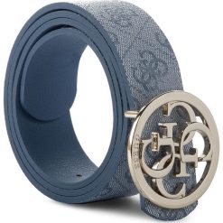 Pasek Damski GUESS - Bluebelle Belts BW7227 VIN35 BLU. Niebieskie paski damskie Guess, w paski, ze skóry ekologicznej. Za 229,00 zł.