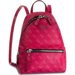 Plecak GUESS - Leeza (EQ) HWEQ45 57310 PAS. Różowe plecaki damskie Guess, z aplikacjami, ze skóry ekologicznej, eleganckie. W wyprzedaży za 389,00 zł.