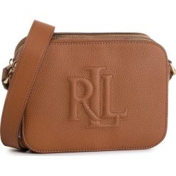 Torebka LAUREN RALPH LAUREN - Hayes 20 431752895002 Brown. Pomarańczowe listonoszki damskie Lauren Ralph Lauren, z aplikacjami, ze skóry, na ramię, zdobione, bez dodatków. Za 1019,00 zł.