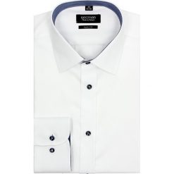 Koszula bexley 2489 długi rękaw slim fit biały. Szare koszule męskie slim marki Recman, na lato, l, w kratkę, button down, z krótkim rękawem. Za 89,99 zł.