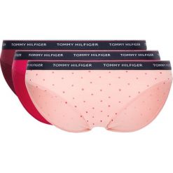 Tommy Hilfiger 3-pack Spodenki Czerwony Beżowy. Czerwone figi damskie xs, z elastanu. Za 163,95 zł.