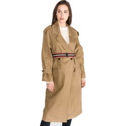 Scotch & Soda Prochowiec Brązowy. Pomarańczowe kurtki damskie Scotch & Soda, na wiosnę, l, w paski, z elastanu. Za 977,95 zł.
