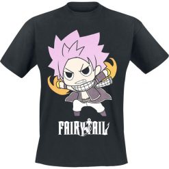T-shirty męskie: Fairy Tail Natsu Dragneel T-Shirt czarny