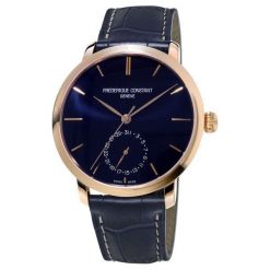 ZEGAREK FREDERIQUE CONSTANT Slimline Manufacture FC-710N4S4. Czarne zegarki męskie marki FREDERIC CONSTANT, ze stali. Za 12899,00 zł.