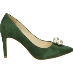 Buty ślubne damskie: Czółenka - 2825 CAM VERD