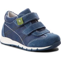 Sneakersy PRIMIGI - 1413933 M Roya. Niebieskie półbuty męskie Primigi, bez wzorów, ze skóry, na rzepy. W wyprzedaży za 189,00 zł.