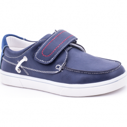 Półbuty. Niebieskie półbuty dziewczęce SHOES 9, bez zapięcia. Za 99,90 zł.