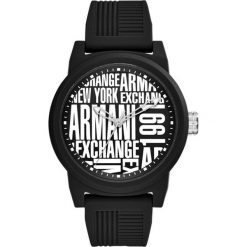 Armani Exchange - Zegarek AX1443. Czarne zegarki męskie marki Armani Exchange, l, z materiału, z kapturem. Za 599,90 zł.