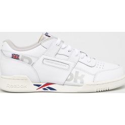 Reebok Classic - Buty Workout Plus. Białe buty sportowe męskie Reebok Classic, ze skóry, na sznurówki, reebok classic. W wyprzedaży za 349,90 zł.
