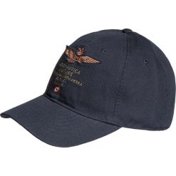 Czapka AERONAUTICA MILITARE Granatowy. Niebieskie czapki męskie marki Aeronautica Militare. Za 220,00 zł.
