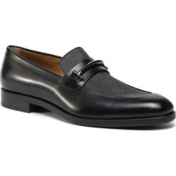 Półbuty BOSS - Stanford 50418938 10209087 01 Black 001. Czarne buty wizytowe męskie Boss, ze skóry, bez zapięcia. Za 1789,00 zł.