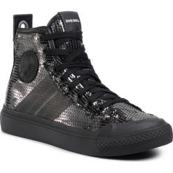 Sneakersy DIESEL - S-Astico Mc W Y01989 P3020 H1669 Black/Black. Czarne półbuty damskie Diesel, z tworzywa sztucznego. Za 679,00 zł.