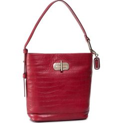 Torebka TOMMY HILFIGER - Canvas Mix Bucket Croco AW0AW07951 Red XAF. Czerwone torebki klasyczne damskie TOMMY HILFIGER, bez wzorów, ze skóry ekologicznej, klasyczne, bez dodatków. W wyprzedaży za 1049,00 zł.