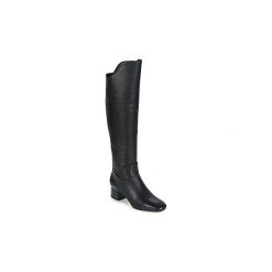 Muszkieterki MICHAEL Michael Kors BLAINE BOOT. Czarne kozaki damskie MICHAEL Michael Kors, bez obcasa, bez zapięcia. Za 1000,30 zł.