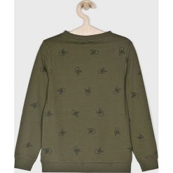 Name it - Bluza dziecięca 122-164 cm. Zielone bluzy chłopięce Name it, bez wzorów, z bawełny, bez rękawów, bez kaptura. W wyprzedaży za 49,90 zł.