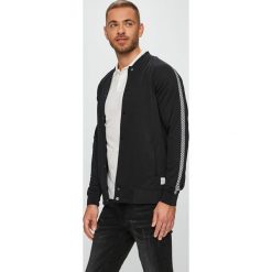 Only & Sons - Bluza. Czarne bluzy męskie Only & Sons, s, bez wzorów, z bawełny, z kapturem, bez rękawów, bez kaptura. W wyprzedaży za 99,90 zł.