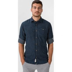 Jack & Jones Blue Aston Koszula Niebieski. Niebieskie koszule męskie Jack & Jones, l, bez wzorów, z bawełny, bez kołnierzyka, z krótkim rękawem. Za 219,95 zł.